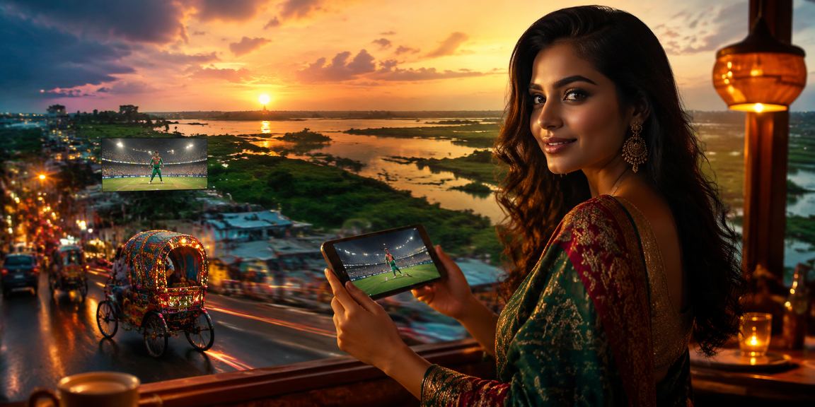 ঢাকায় ক্রিকেট বাজি খেলা ও রিকশা